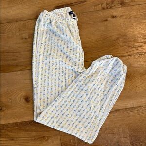 ⭐️3/$35 Vintage Floral Pajama Thermal Jogger Pants